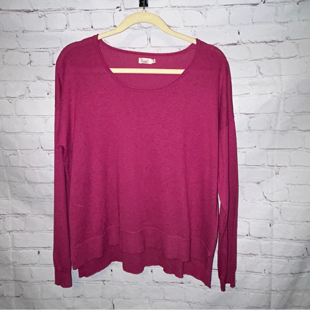 Faherty linen blend sweater women’s‎ size M - Picture 2 of 8